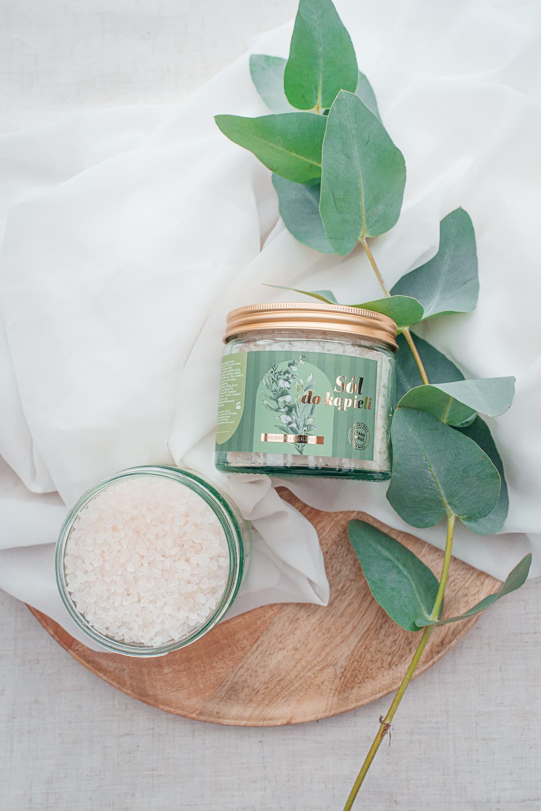 Sól do kąpieli – Rozmaryn & Eukaliptus 300g - View 1