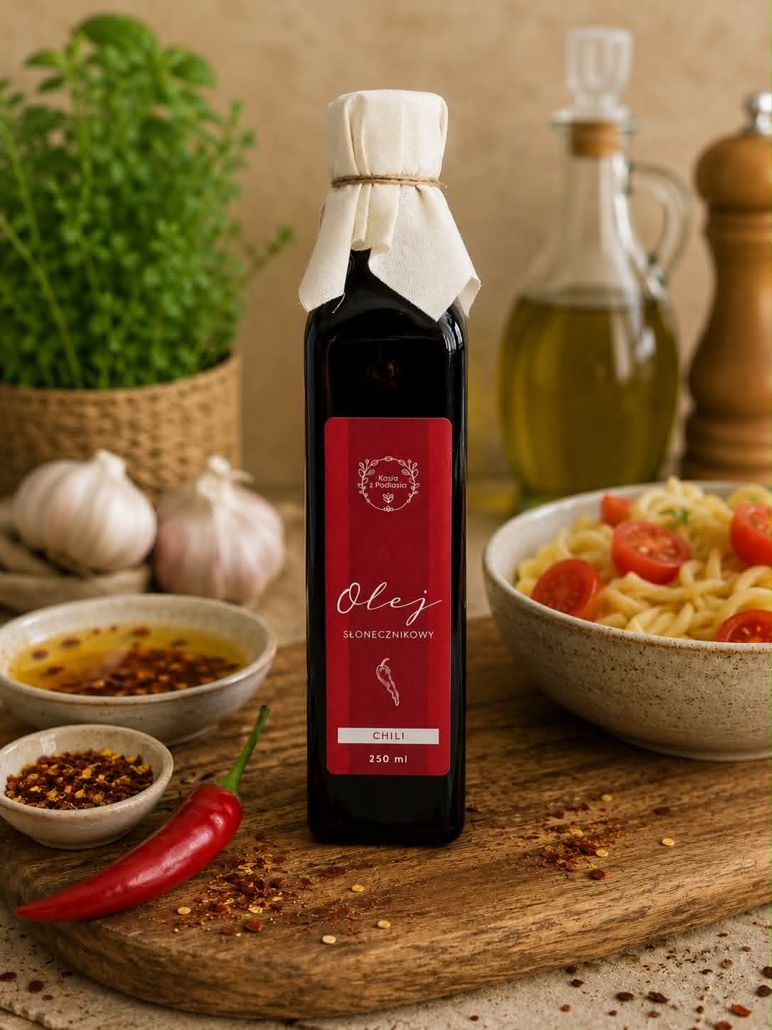 Olej słonecznikowy z chilli - View 1